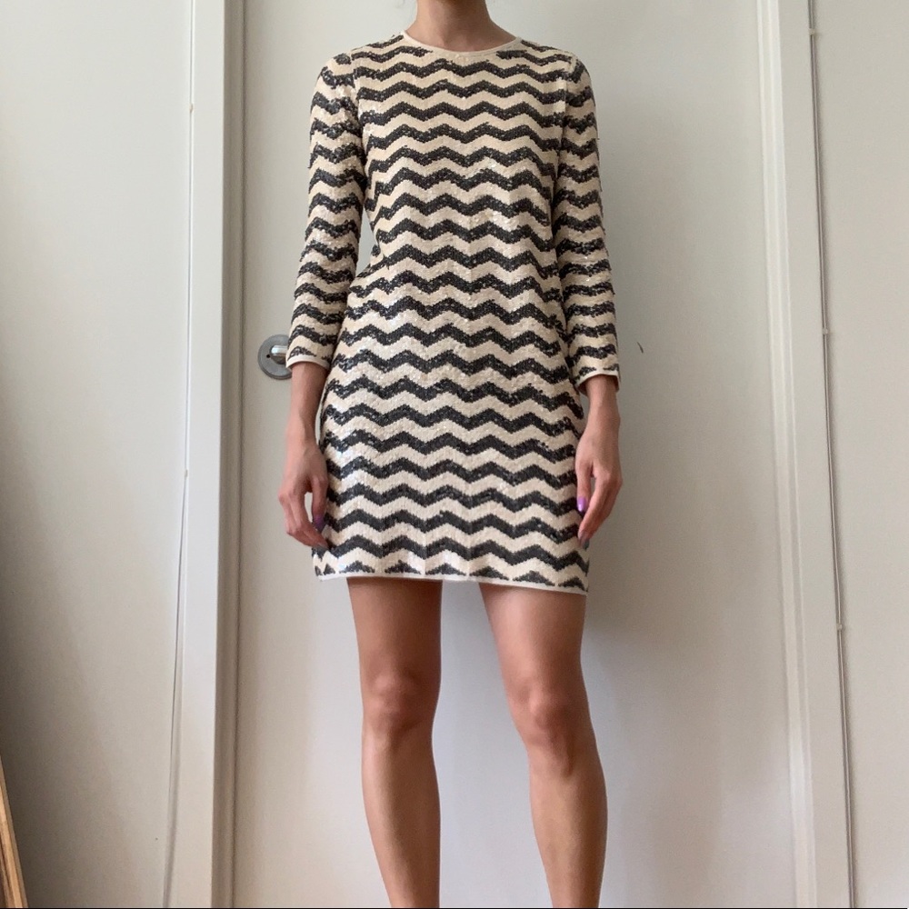 JCrew mini sequins dress